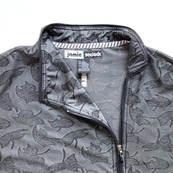 Jamie Sadock 1/4 Zip Embossed Print Top - Picture 6 of 13